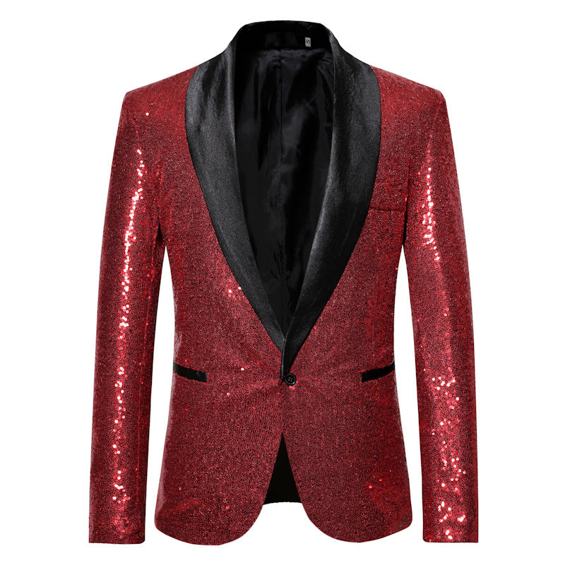 Weston - Elegante blazer de lentejuelas para hombres