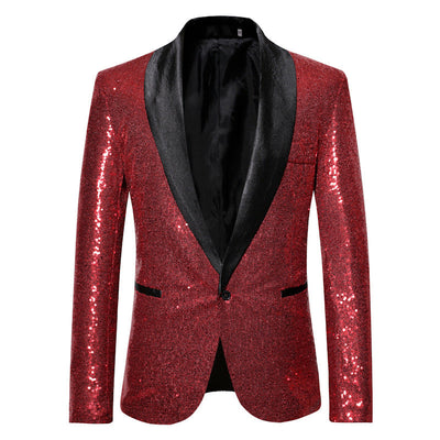 Weston - Elegante blazer de lentejuelas para hombres