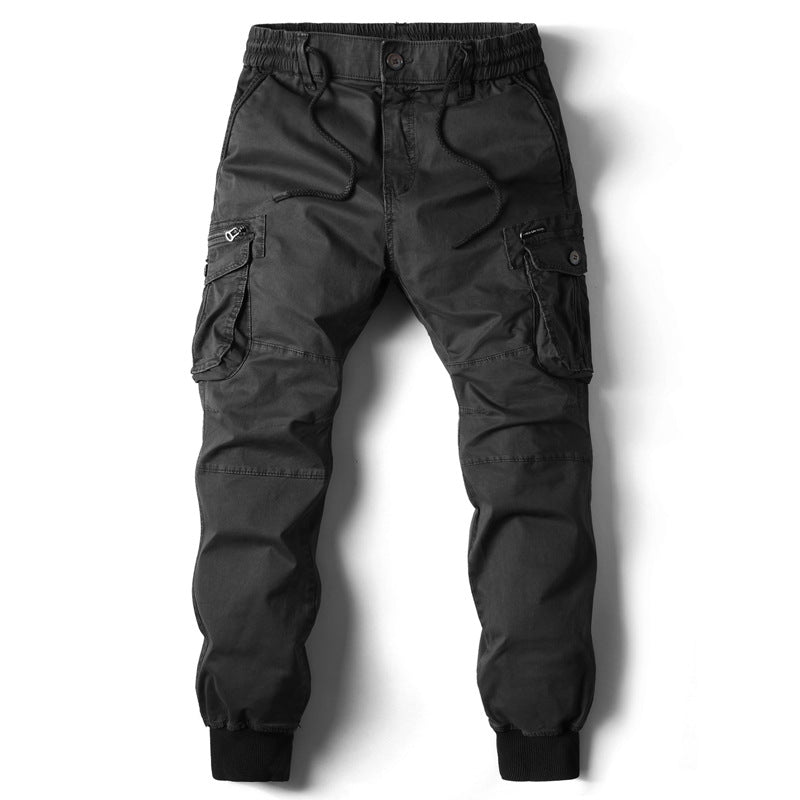 Trevor - Pantalón cargo casual con varios bolsillos para hombres