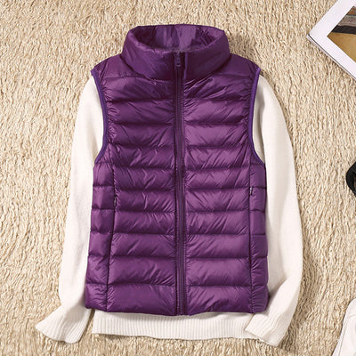 Azalea - Casual, ligera, acolchada chaqueta de plumas para mujeres