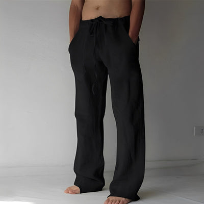 Wilmer - Pantalón Casual de Lino para Hombres