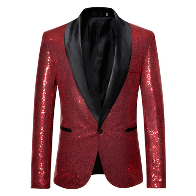 Jerome - Clásico, elegante blazer de lentejuelas para hombres