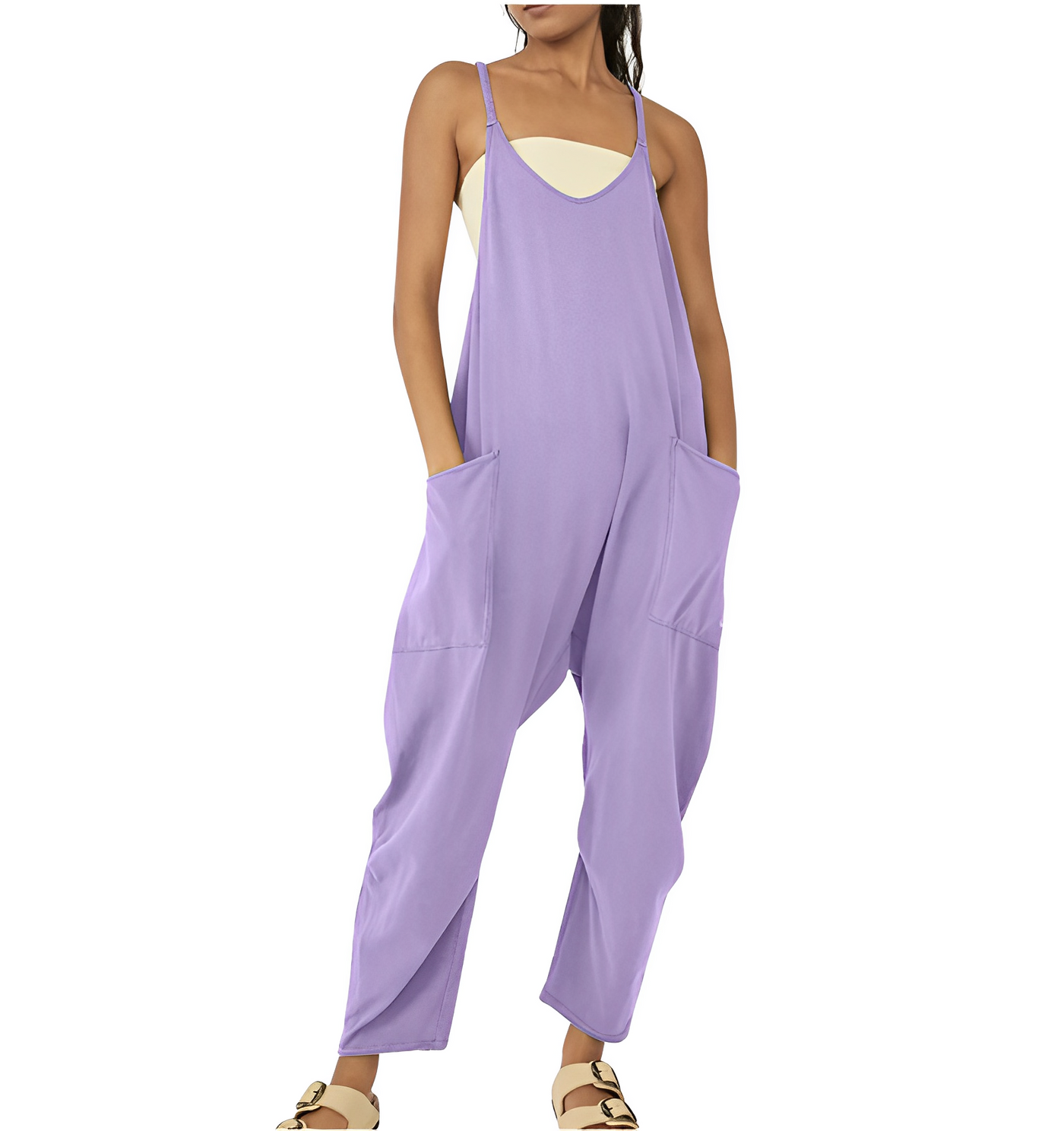 Mika - Overall Relajado para Mujeres