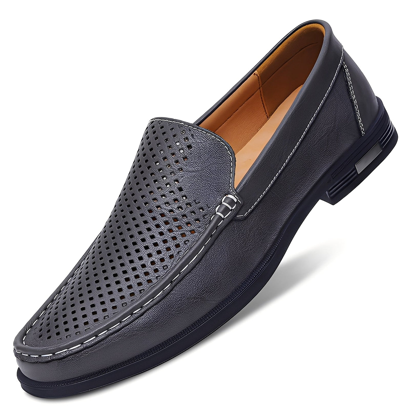 Corwin - Mocasines Formales de Cuero para Hombres