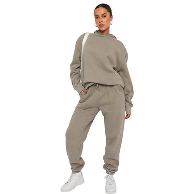 Minerva - Conjunto de chándal casual con capucha para mujeres