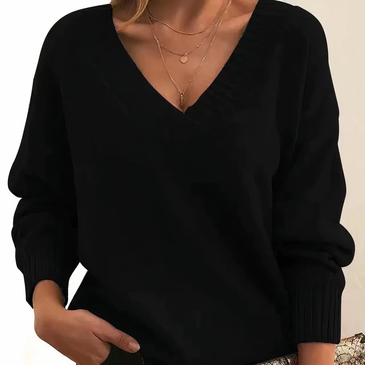 Otoño – Elegante Suéter de Cachemira