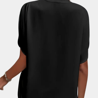 Idril - Elegante Blusa de Mujer con Manga Corta