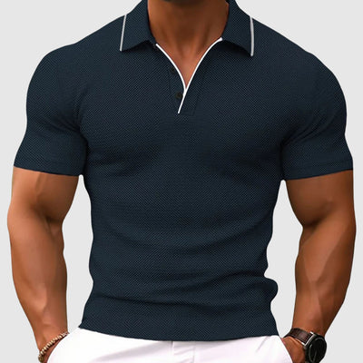 Jaren - Polo de ajuste slim casual para hombres