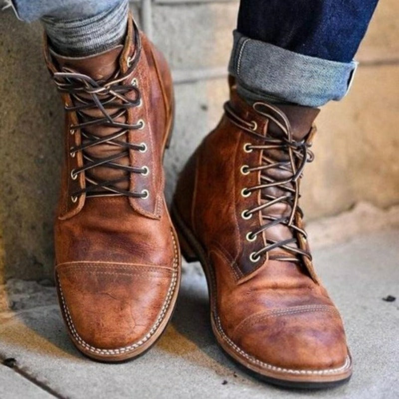 Halfdan - Zapatos de Cuero Hechos a Mano Hombres