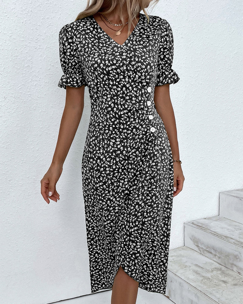 Jhoanna - Vestido Midi Clásico