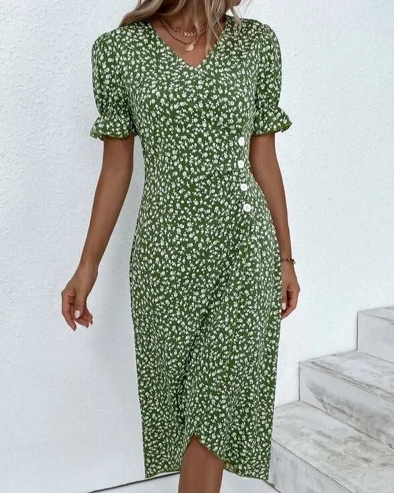 Jhoanna - Vestido Midi Clásico