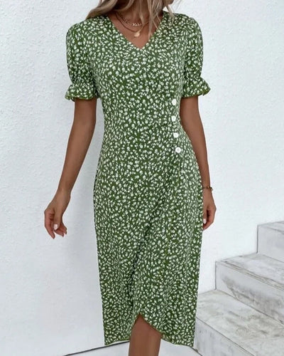 Jhoanna - Vestido Midi Clásico