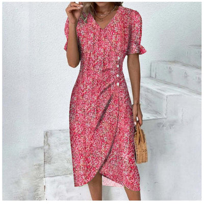 Jhoanna - Vestido Midi Clásico