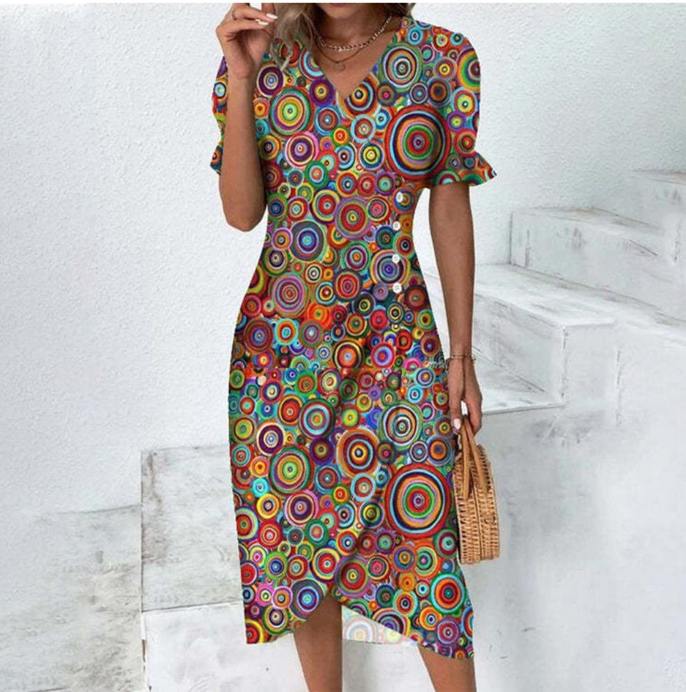 Jhoanna - Vestido Midi Clásico