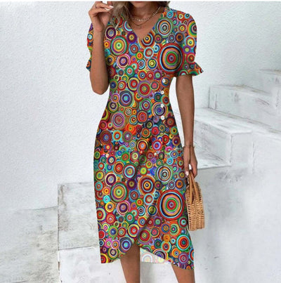 Jhoanna - Vestido Midi Clásico