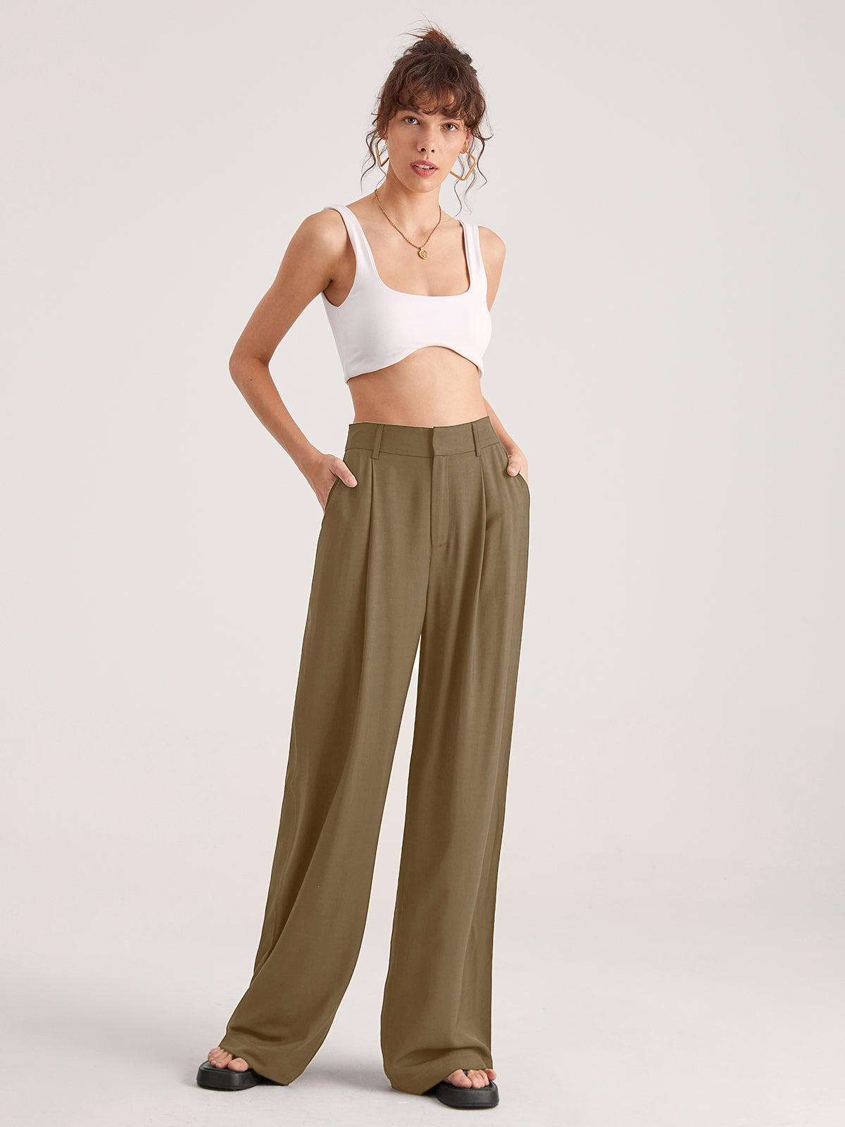 Nadia – Pantalón con Cintura Alta