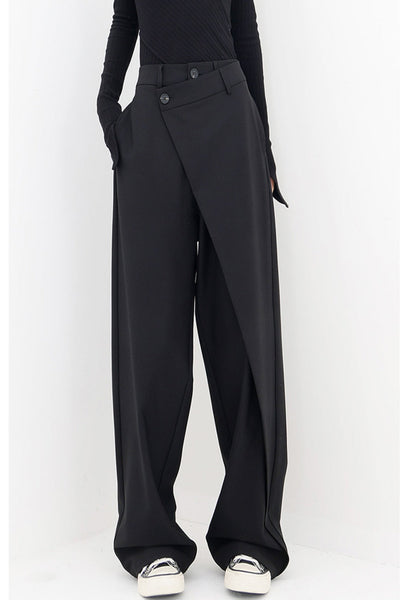 Thalia – Pantalón Baggy Asimétrico