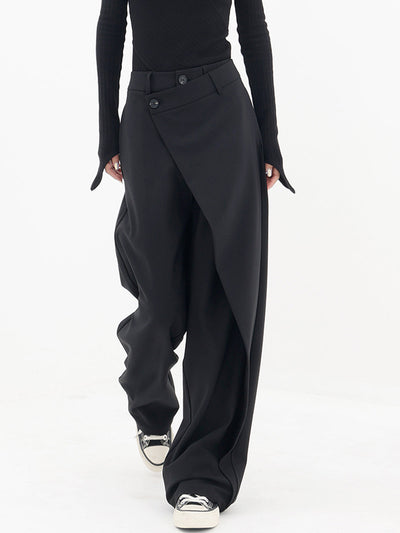 Thalia – Pantalón Baggy Asimétrico