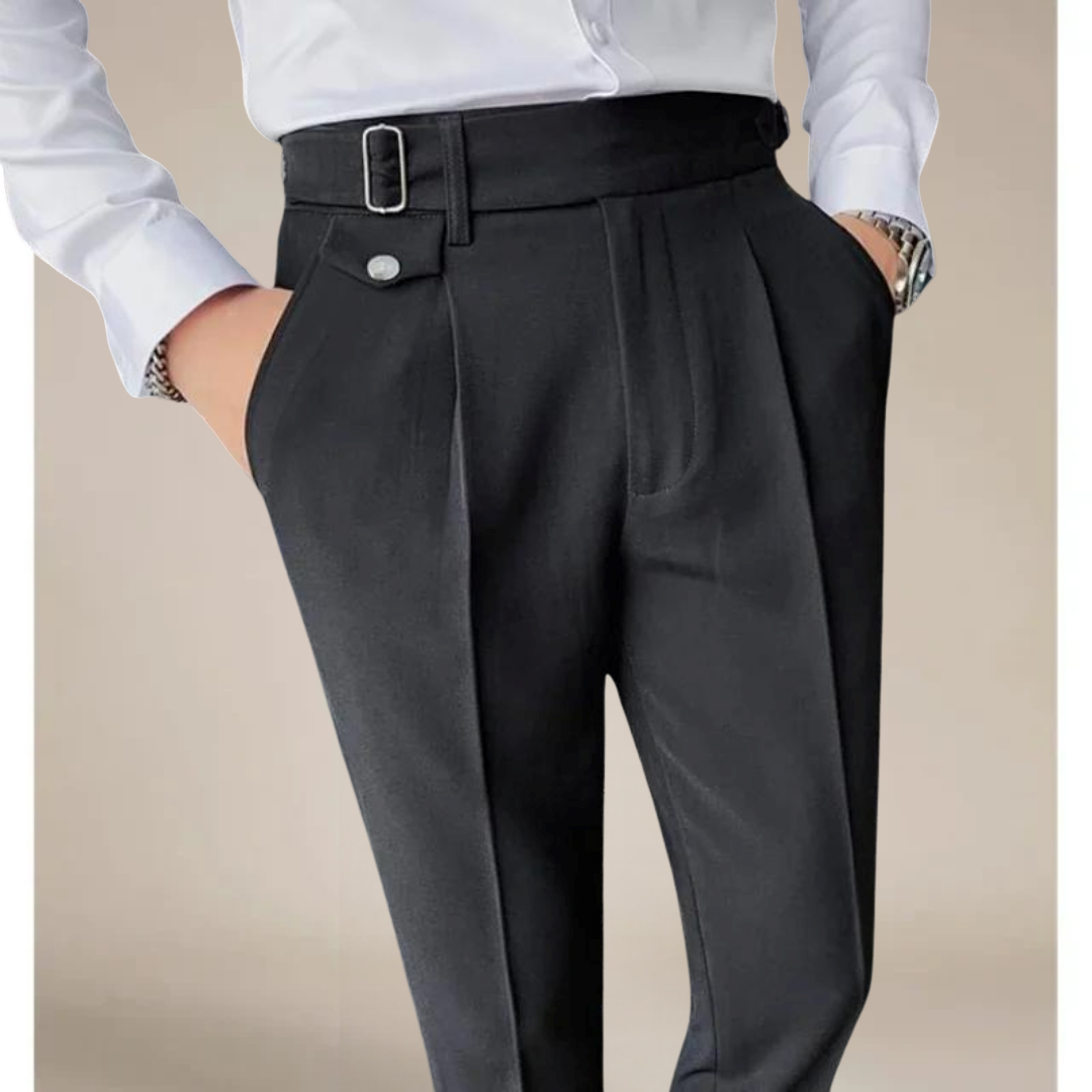 Marcello – Pantalones Plisados