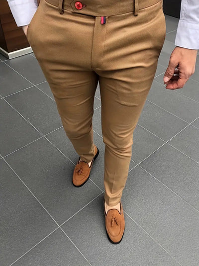 Benji - Pantalones Slim-Fit Elegantes y Atemporales