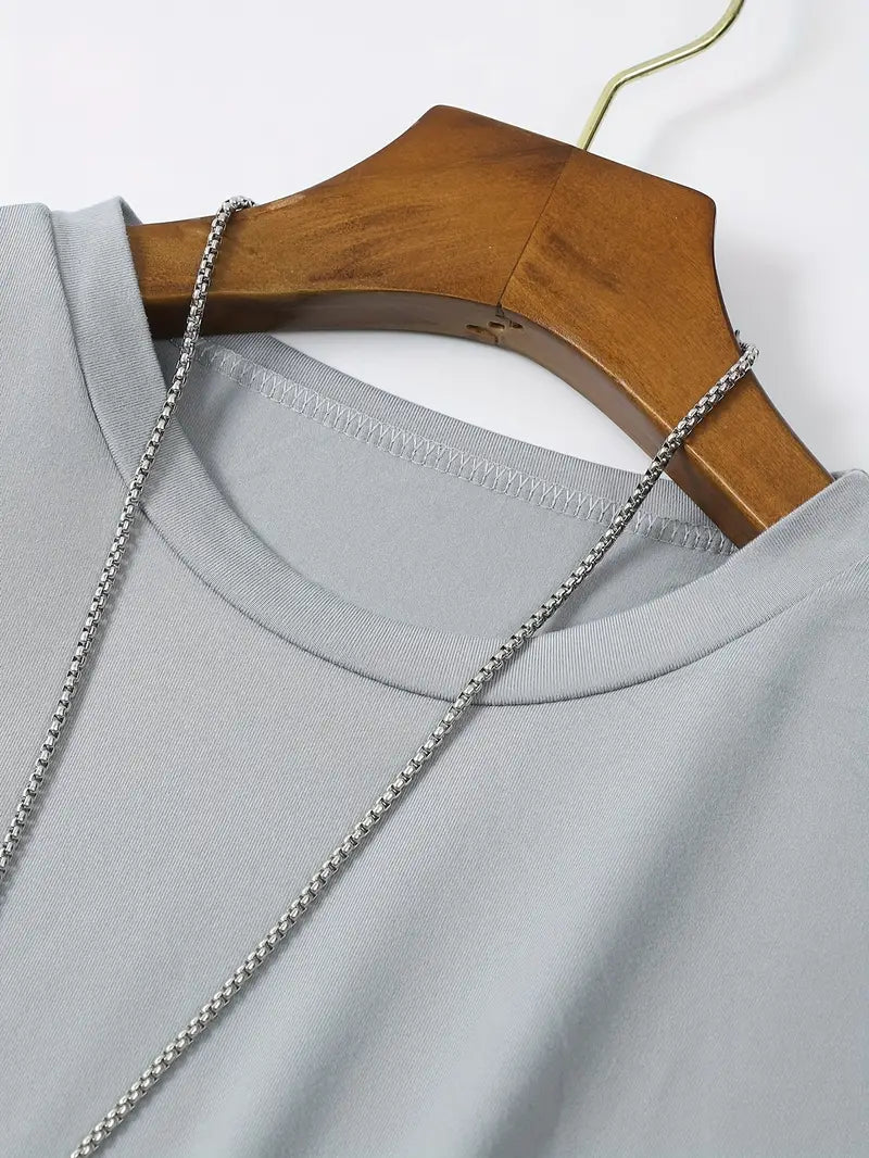 Blake - Camiseta Básica para Hombre para Comodidad Diaria