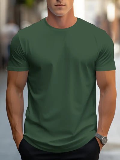 Blake - Camiseta Básica para Hombre para Comodidad Diaria