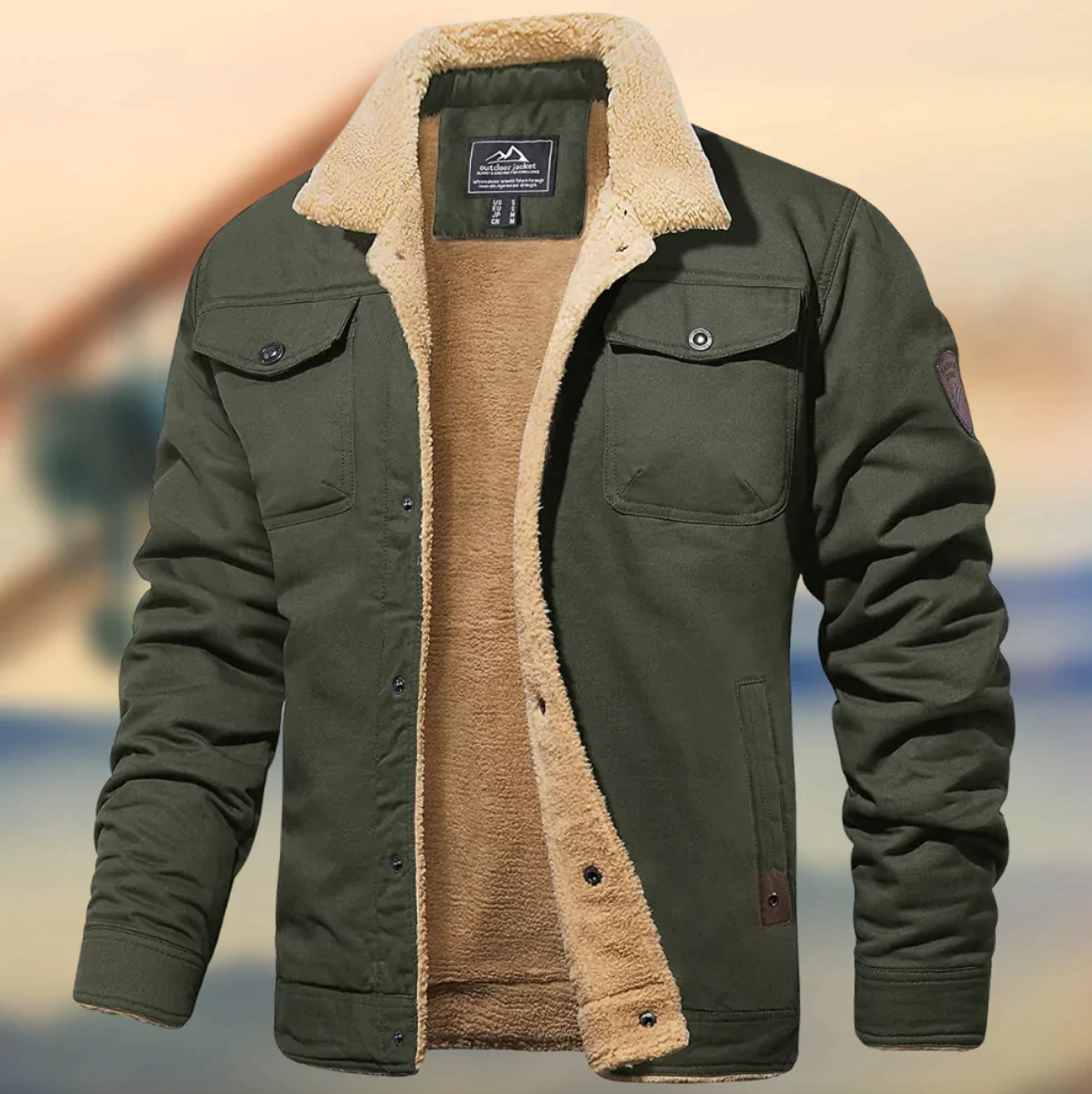 Ace - Elegante Cálida Chaqueta Casual
