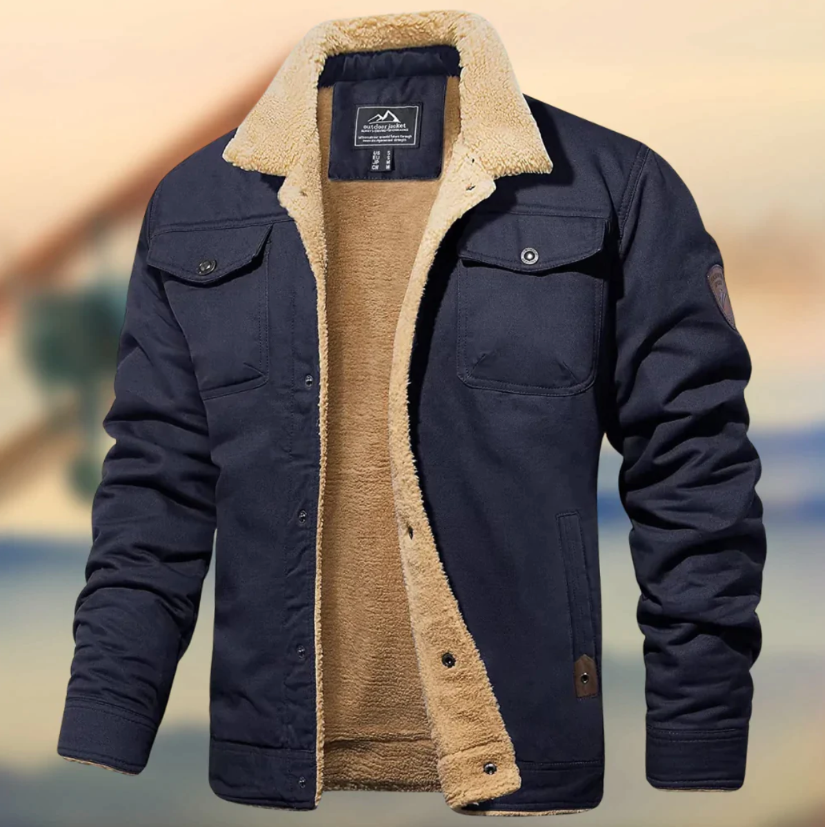 Ace - Elegante Cálida Chaqueta Casual