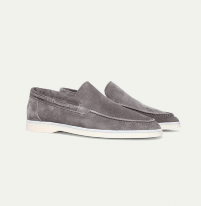Lorenzo - Mocasines Clásicos de Ante Para Hombres