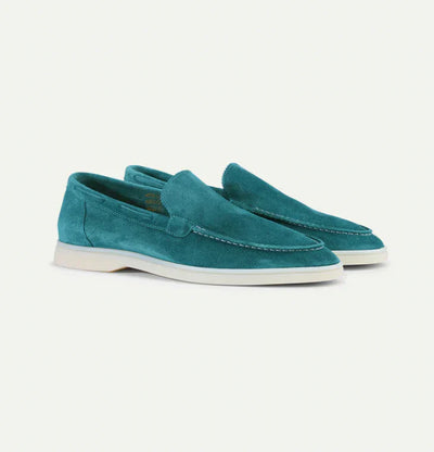 Lorenzo - Mocasines Clásicos de Ante Para Hombres