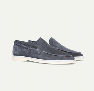 Lorenzo - Mocasines Clásicos de Ante Para Hombres