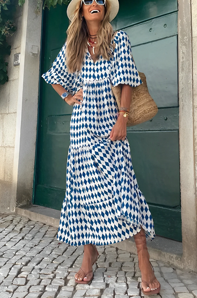 Romilly - Vestido maxi largo para el verano