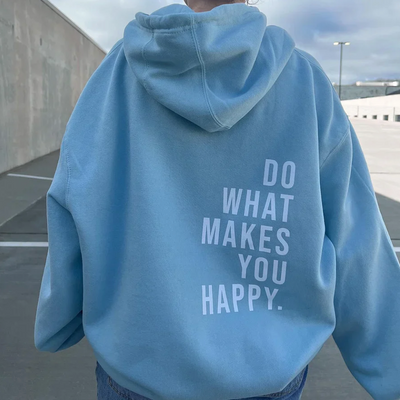 Jasmin – Sudadera con Capucha Moderna con Estampado