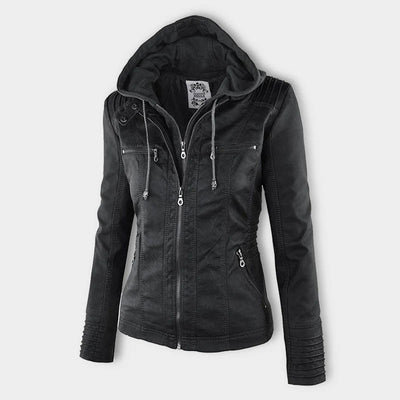 Groove - Cómoda Chaqueta Impermeable Mujer Elegante