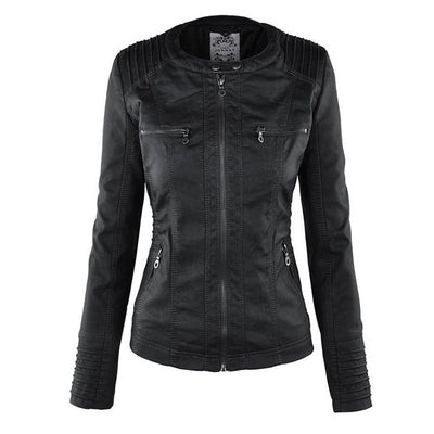 Groove - Cómoda Chaqueta Impermeable Mujer Elegante
