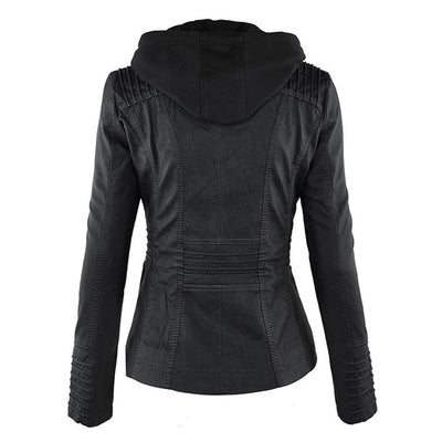 Groove - Cómoda Chaqueta Impermeable Mujer Elegante