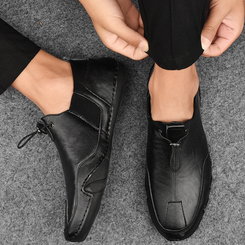Geff - Mocasines Casuales de Piel