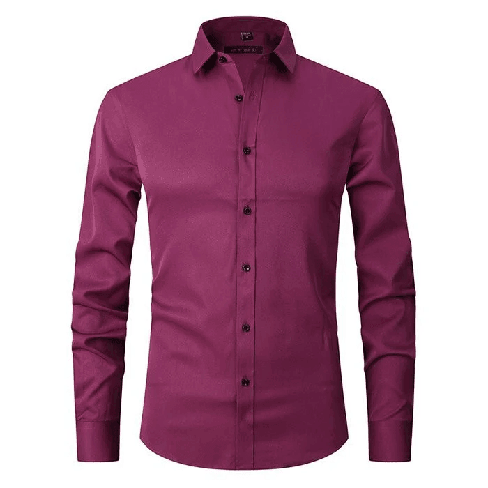 Lars – Camisa ajustada de manga larga