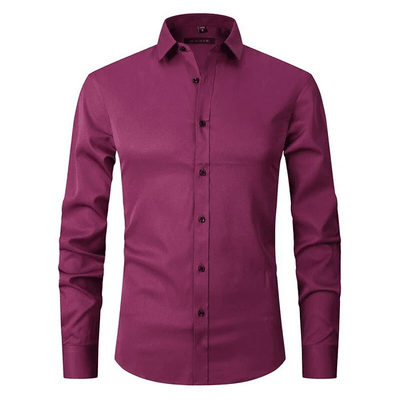 Lars – Camisa ajustada de manga larga
