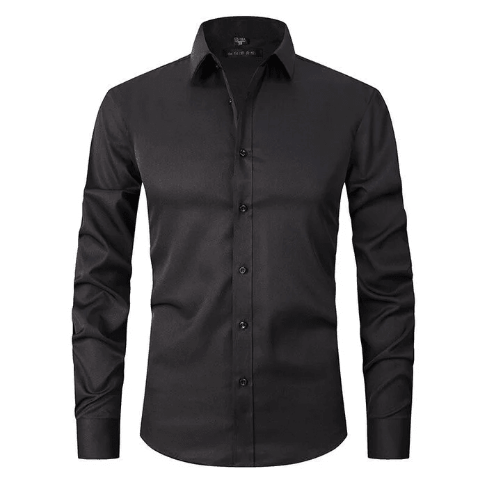 Lars – Camisa ajustada de manga larga