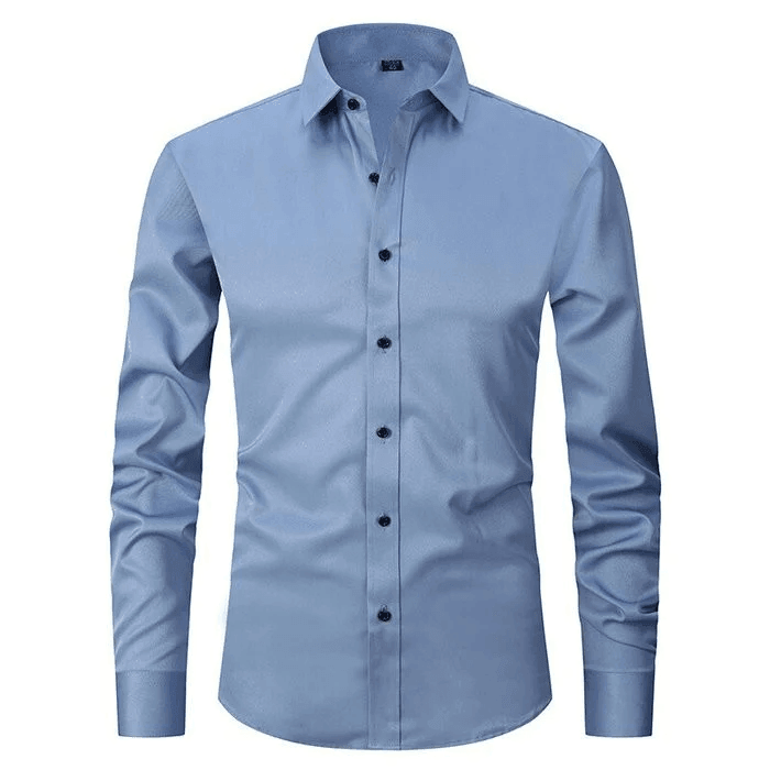 Lars – Camisa ajustada de manga larga