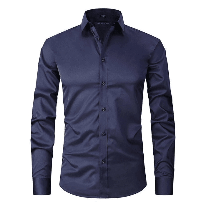 Lars – Camisa ajustada de manga larga