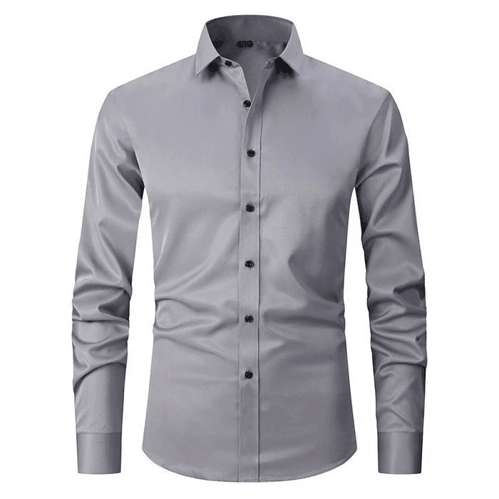 Lars – Camisa ajustada de manga larga