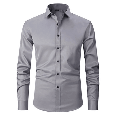 Lars – Camisa ajustada de manga larga