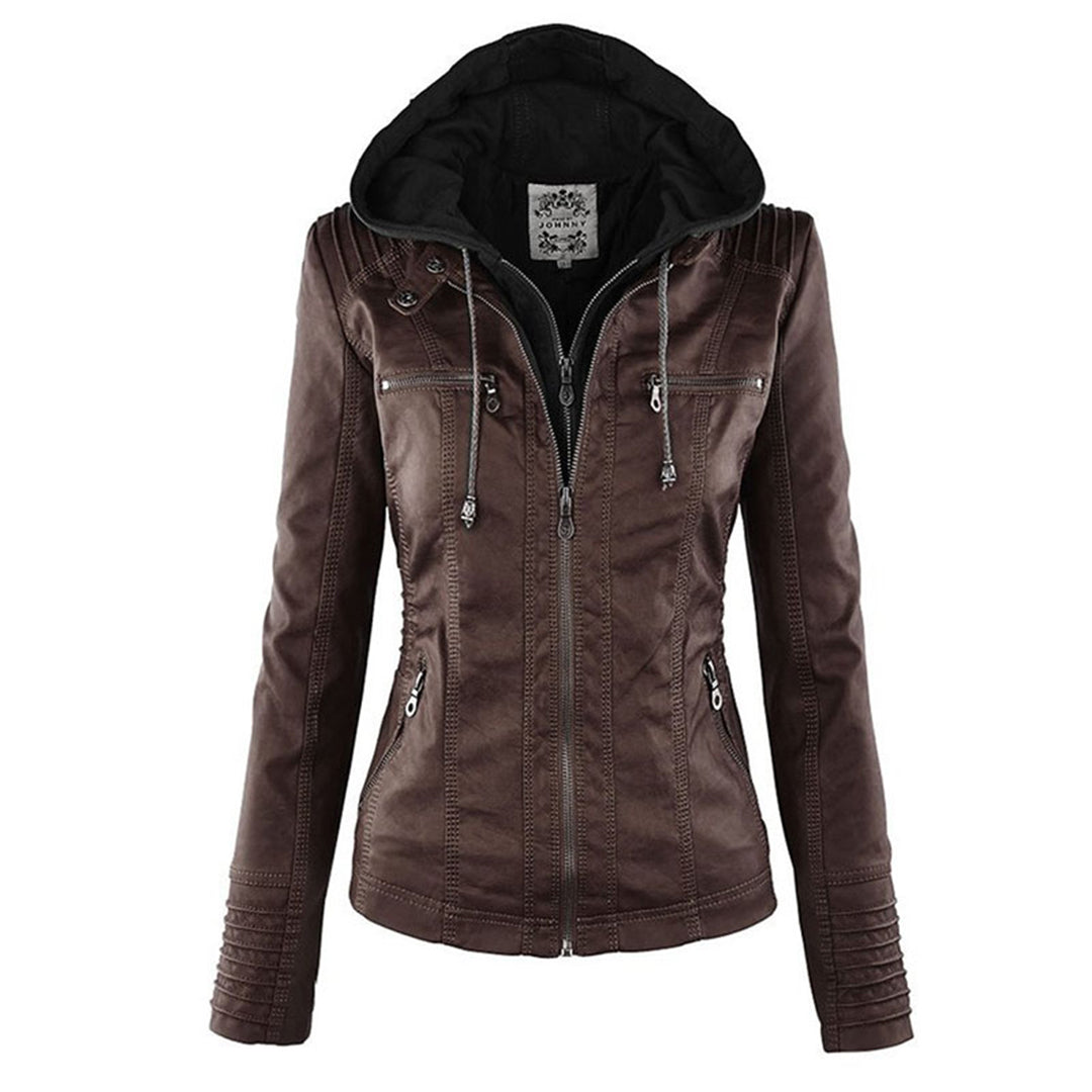 Groove - Cómoda Chaqueta Impermeable Mujer Elegante