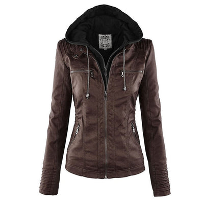 Groove - Cómoda Chaqueta Impermeable Mujer Elegante