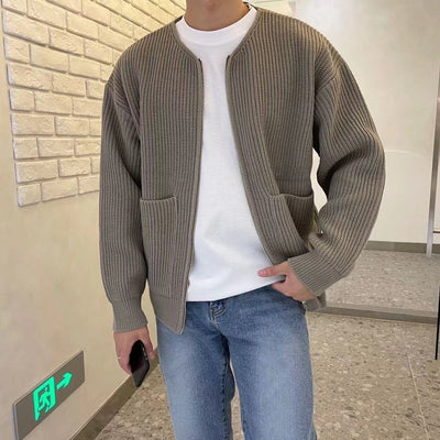 Ronan – Chaqueta de punto para hombres en diseño de punto