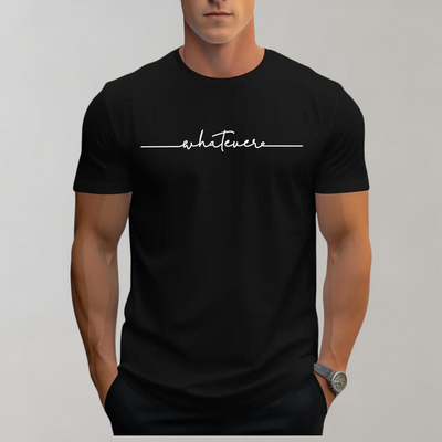 Frodo - Camiseta Casual de Hombre con Cuello Redondo