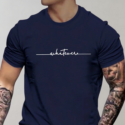 Frodo - Camiseta Casual de Hombre con Cuello Redondo