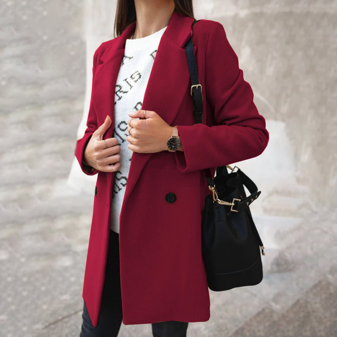 Haleth - Abrigo de invierno largo y cálido para mujeres